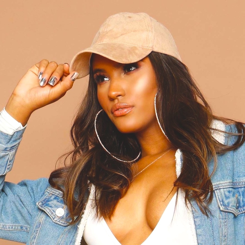 Faux Suede H&M Cap